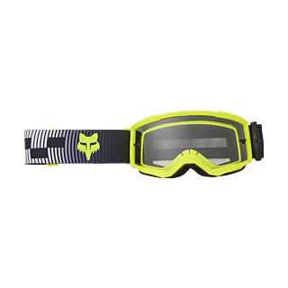 Fox Kinder Crossbril Main II Collect - Grijs / Geel - Clear Lens