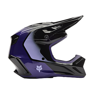 Fox Kinder Crosshelm V3 Spire - Zwart / Paars
