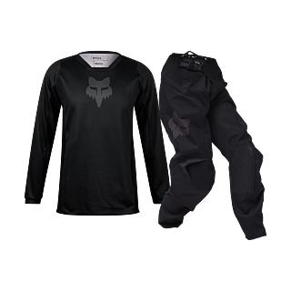 Fox Kinder Crosskleding 2026 180 Blackout - Zwart