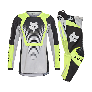 Fox Kinder Crosskleding 2026 180 Collect - Grijs / Geel