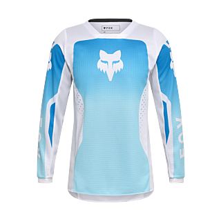 Fox Meisjes Cross Shirt 2026 180 Shield - Blauw / Wit