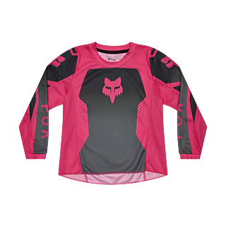 Fox Meisjes Mini Cross Shirt 2026 180 Shield - Zwart / Roze