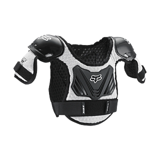 Fox Mini Bodyprotector PeeWee Titan - Zwart / Zilver
