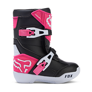 Fox Mini Crosslaarzen Comp - Zwart / Roze