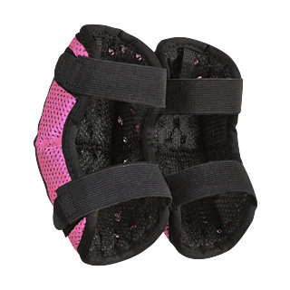 Fox Mini Elleboogbeschermers PeeWee Titan - Zwart / Roze