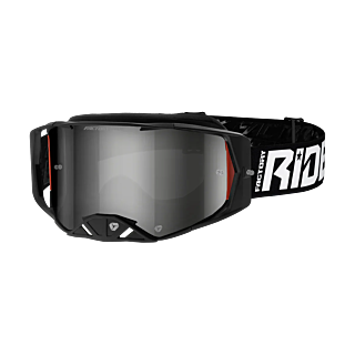 FXR Crossbril Factory Ride - Prime - Smoke / Zilver Lens