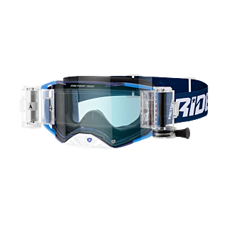 FXR Crossbril Roll-Off Factory Ride - Icebox - Clear Lens