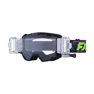 FXR Crossbril Roll-Off Maverick Prime - Sketchy - Clear Lens