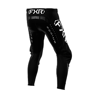 FXR Crossbroek Podium - Zwart / Wit
