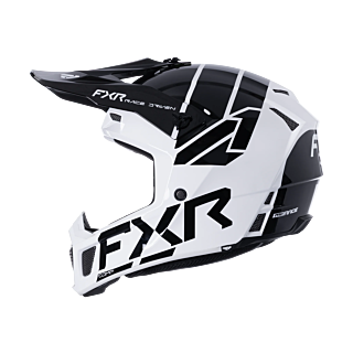 FXR Crosshelm Clutch Comp - Wit / Zwart