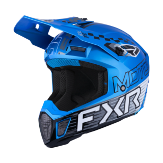 FXR Crosshelm Clutch Race Div - Blauw