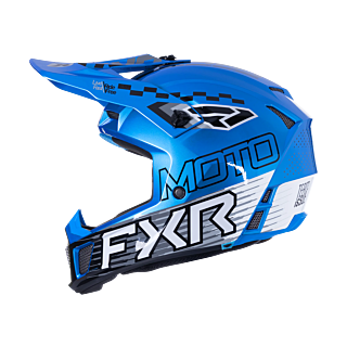 FXR Crosshelm Clutch Race Div - Blauw