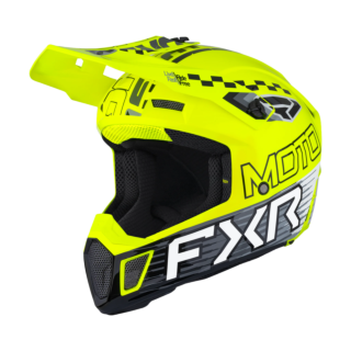 FXR Crosshelm Clutch Race Div - HiVis