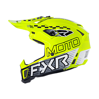 FXR Crosshelm Clutch Race Div - HiVis