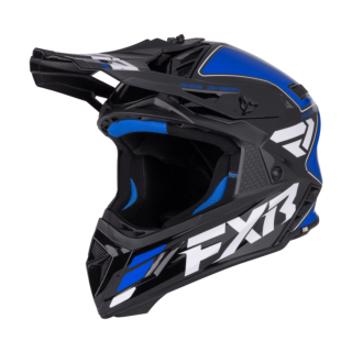 FXR Crosshelm Helium Race Div - Blauw / Wit