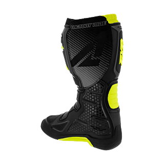 FXR Crosslaarzen Factory Ride - Zwart / High-vis