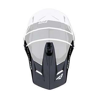 FXR Helmklep Clutch Comp - Wit / Zwart