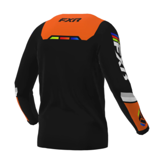 FXR Kinder Cross Shirt 2026 Apex - Oranje