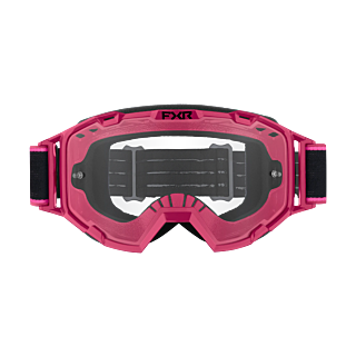 FXR Kinder Crossbril Maverick Prime - Razzle - Clear Lens