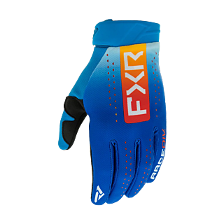 FXR Kinder Crosshandschoenen Reflex - Blauw / Tangerine