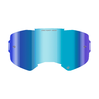FXR Lens Factory Ride - Standaard Spiegel Blauw