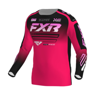 FXR Mini Crosskleding 2026 Clutch - Razz / Zwart / Roze