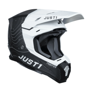 Just1 Crosshelm J22C Frontier - Wit / Zwart / Carbon