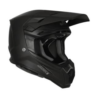 Just1 Crosshelm J22F Solid - Zwart