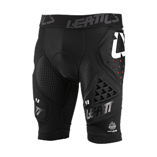 Leatt Beschermingsbroek Kort 3DF 4.0 Impact - Zwart