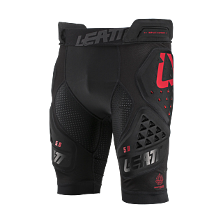 Leatt Beschermingsbroek Kort 3DF 5.0 Impact - Zwart
