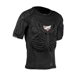 Leatt Kinder Beschermingsshirt Kort - Zwart