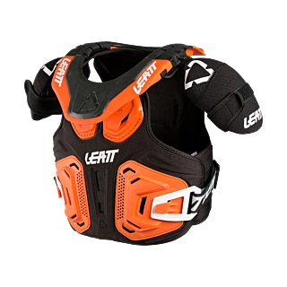 Leatt Kinder Bodyprotector Vest Fusion 2.0 - Oranje / Zwart