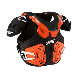 Leatt Kinder Bodyprotector Vest Fusion 2.0 - Oranje / Zwart