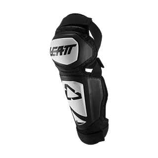 Leatt Kniebeschermers 3.0 EXT - Wit / Zwart