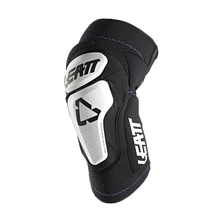 Leatt Kniebeschermers 3DF 6.0 - Wit / Zwart