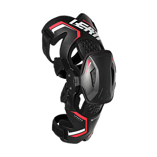 Leatt Kniebraces X-Frame - Zwart / Wit / Rood