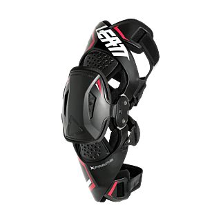 Leatt Kniebraces X-Frame - Zwart / Wit / Rood