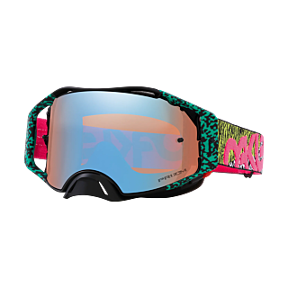 Oakley Crossbril Airbrake MX Bengal Venom - Prizm Sapphire Iridium Lens