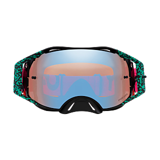 Oakley Crossbril Airbrake MX Bengal Venom - Prizm Sapphire Iridium Lens