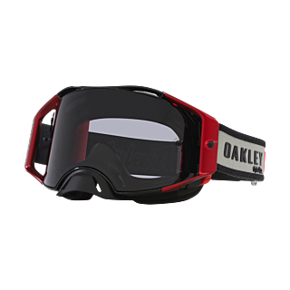 Oakley Crossbril Airbrake MX Grey Blocks - Licht Grijs Lens
