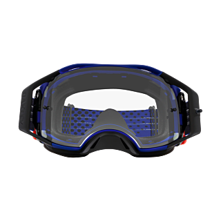 Oakley Crossbril Airbrake MX Moto Blue B1B - Clear Lens