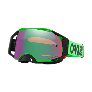 Oakley Crossbril Airbrake MX Moto Green B1B - Prizm Jade Iridium Lens
