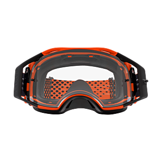 Oakley Crossbril Airbrake MX Moto Orange B1B - Clear Lens