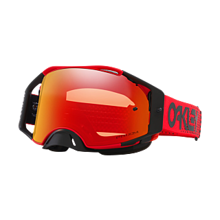 Oakley Crossbril Airbrake MX Moto Red B1B - Prizm Torch Iridium Lens