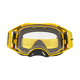 Oakley Crossbril Airbrake MX Moto Yellow - Clear Lens