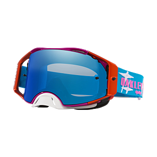 Oakley Crossbril Airbrake MX Speed Stars - Black Ice Iridium Lens