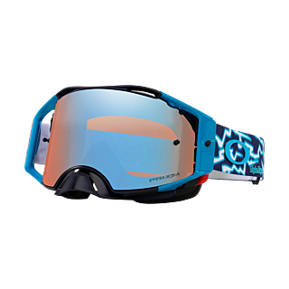 Oakley Crossbril Airbrake MX TLD Blue Lightning - Prizm Sapphire Iridium Lens