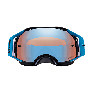 Oakley Crossbril Airbrake MX TLD Blue Lightning - Prizm Sapphire Iridium Lens