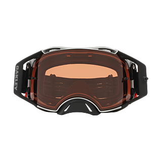 Oakley Crossbril Airbrake MX Tuff Blocks Black Gunmetal - Prizm Brons Lens