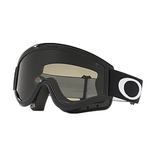 Oakley Crossbril L-Frame Jet Black - Donker Grijs Lens